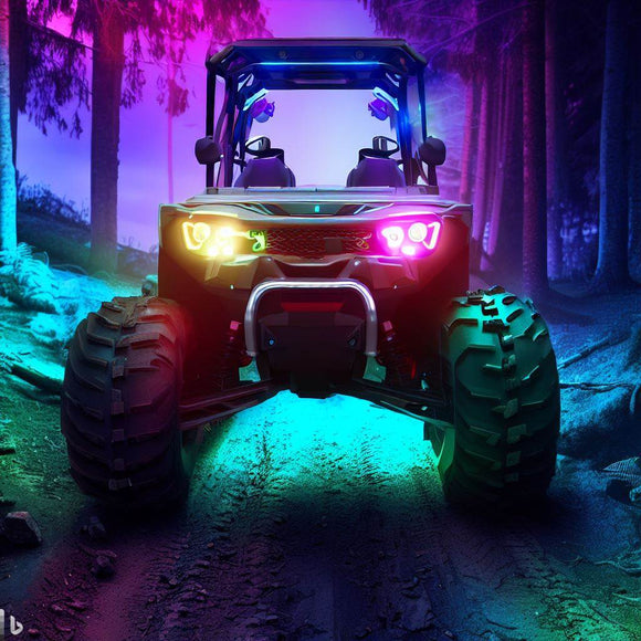 Light Up The Trails: Enhancing Your UTV Adventure With Custom RGB Lighting